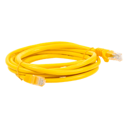 Cable de Parcheo UTP Cat6 - 3.0 Metros (9.84 Pies) - Amarillo