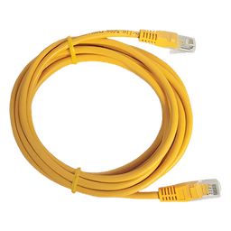 Cable de Parcheo UTP Cat6 - 7.0 Metros (22.97 Pies) - Amarillo
