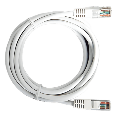 Cable de Parcheo UTP Cat6 - 7.0 Metros (22.97 Pies) - Blanco