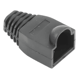 Bota de Protección para Conector RJ45 / Diámetro 6.0 mm / 27.5 mm Largo / Interior-Exterior