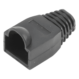Bota de Protección para Conector RJ45 / Diámetro 6.0 mm / 27.5 mm Largo / Interior-Exterior