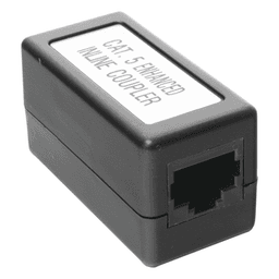 Acoplador UTP / Cat5e / RJ45 Hembra a Hembra / 2 Puertos / 125VCA / -40 a 85°C Almacenamiento