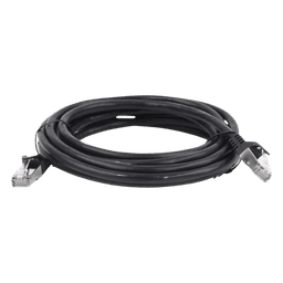 Cable de Parcheo FTP / Cat6 / 3.0m (9.84 pies) / Blindaje Global / RJ45 / Negro