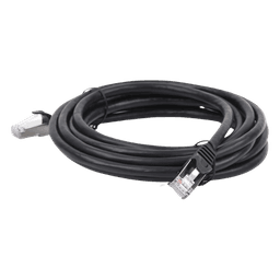 Cable de Parcheo FTP / Cat6 / 3.0m (9.84 pies) / Blindaje Global / RJ45 / Negro