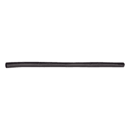 Tubo Termoencogible (Termofit) Negro de 1.2 m, 1/16" de Diámetro, Reduce de 2:1, Poliolefina.