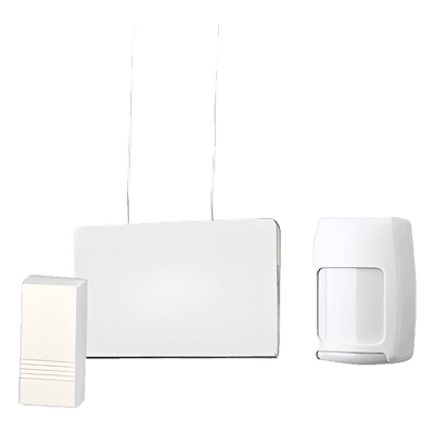 Kit Inalámbrico de Arranque / Receptor 5881ENH / 4 Contactos Magnéticos / Detector PIR Serie 5800 / Batería Litio 3 a 5 Años / Panel Vista