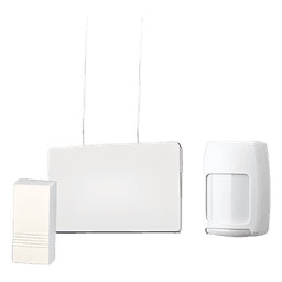 Kit Inalámbrico de Arranque / Receptor 5881ENH / 4 Contactos Magnéticos / Detector PIR Serie 5800 / Batería Litio 3 a 5 Años / Panel Vista