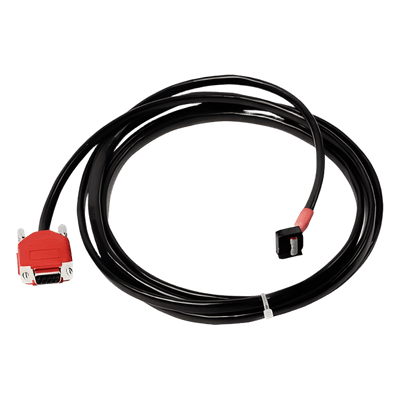 Cable Programador / 2.5 m (8.2 ft) / Serial 10-Pin a DB9 / UL 268A / Con Forro Protector