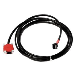 Cable Programador / 2.5 m (8.2 ft) / Serial 10-Pin a DB9 / UL 268A / Con Forro Protector