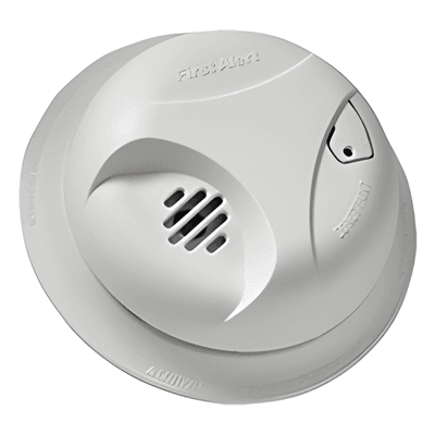 Detector de Humo Autónomo, No Requiere Panel, Con Botón para Silenciar, Sensor por Ionización
