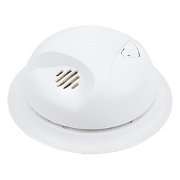 Detector de Humo Autónomo, No Requiere Panel, Con Botón para Silenciar, Sensor por Ionización