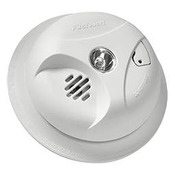 Detector de humo, autónomo, ionización, con luz de escape