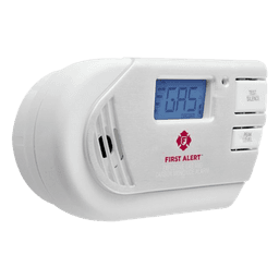 Detector Combo de Combinación de Gases Explosivos: Metano (GN), Propano (LP) y Monóxido de Carbono (CO), Con Pantalla Digital Retroiluminada, 120 Vca y Batería de Respaldo
