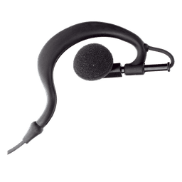 Micrófono-Audífono Profesional / Gancho Ajustable Tipo G / PTT de Solapa / Compatible Kenwood y TXPRO / Cable Kevlar Reforzado