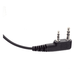 Micrófono-Audífono Profesional / Gancho Ajustable Tipo G / PTT de Solapa / Compatible Kenwood y TXPRO / Cable Kevlar Reforzado