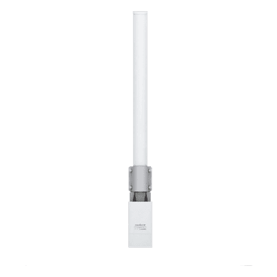 Antena omnidireccional, potente cobertura de 360°, doble polaridad MIMO 2x2, frecuencia 2 GHz (2.35-2.55 GHz) de 13 dBi