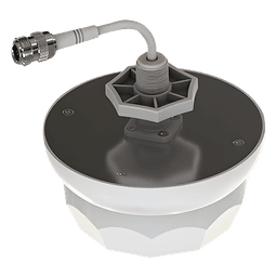 Antena domo / 2.4 GHz / 3 dBi / N-hembra / 11.9 x 5.3 cm / 210 km/h viento / 0.39 x 0.17 ft