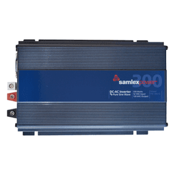 Inversor de corriente onda pura 300W, entrada 12 Vcc, salida 120 Vca 60 Hz