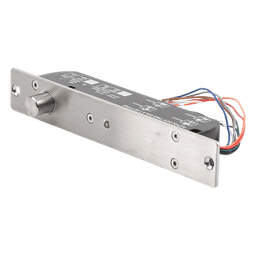Cerradura de Perno 2000 kg de Sujeción / Cerrada en Caso de Falla (Fail Secure) /Temporizador y Sensor de Puerta
