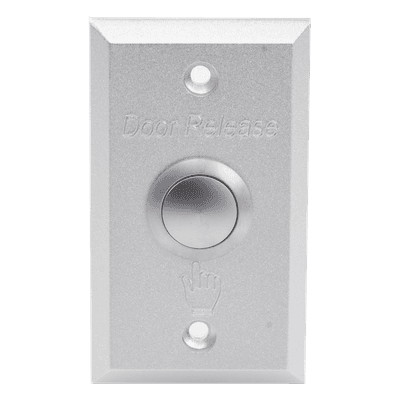 Botón de Petición de Salida / Aluminio / ≤24 VDC / 500,000 Ciclos / NC/NO/COM / 86 x 50 x 20 mm