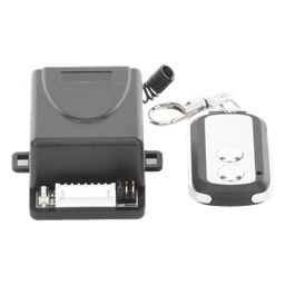 Receptor con 2 Relevadores y Control Remoto hasta 50 metros.