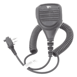 Micrófono-Bocina para Intemperie / IP54 / PTT Operable con Guantes / Cable Kevlar 40 kg / Clip 360° / Conector S05 ICOM