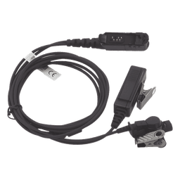 Micrófono-Audífono de 2 Cables / Tubo Acústico Grado Médico / PTT Separado / Conector Multipin MOTOROLA