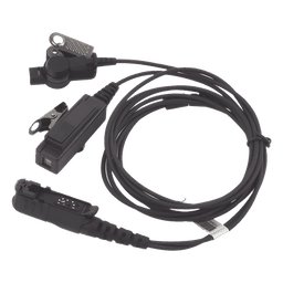 Micrófono-Audífono de 2 Cables / Tubo Acústico Grado Médico / PTT Separado / Conector Multipin MOTOROLA