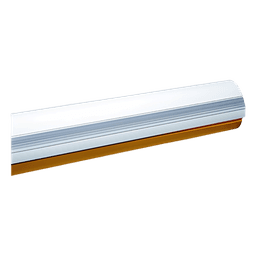 Mástil Semi-Tubular / Aluminio Lacado Blanco / 4 m (13.1 ft) / Perfil Semi-Elíptico / A Prueba de Choque / Compatible KX-BG-GA