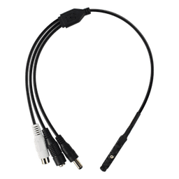 Micrófono de Vigilancia IP / Cancelación de Ruido / Alta Fidelidad 60-55000 Hz / Cobertura 10-50 m² / Transmisión 100 m (328 ft) / Entrada RCA / 12 Vcc