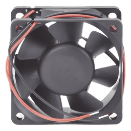 Ventilador Axial Anticondensante / 60 x 60 x 25 mm / 12 Vcc / 4390 RPM / 25.0 CFM / Unión Sellada