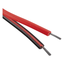 Cable de Alimentación DC / Conector Hembra 5.5 mm/2.1 mm / Puntas Libres / 28.5 cm / Polaridad Codificada / 12 VCC