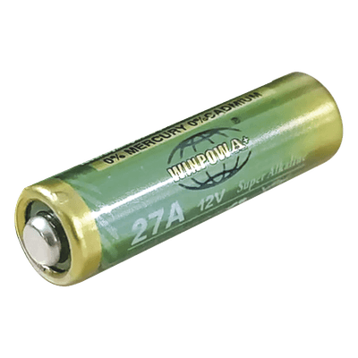 Bateria Alcalina / No Recargable / Tamaño 27 A / 12 V / Uso en Controles Remotos, Juguetes, Linternas, Timbres y Otros, Venta por Pieza.