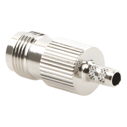 Conector TNC Hembra / Anillo Plegable / Bronce Niquelado / Contacto Oro / Teflón / 9913, 7810A, 8214, CNT-400, RG8/U-SYS, RFLASH-1113