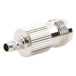 Conector TNC Hembra / Anillo Plegable / Bronce Niquelado / Contacto Oro / Teflón / 9913, 7810A, 8214, CNT-400, RG8/U-SYS, RFLASH-1113