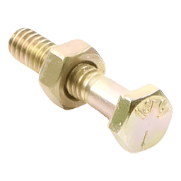 Paquete de 6 tornillos grado 5 y tuercas tropicalizadas 1/4 x 1-1/4". Para STZ30/SCZ30/SCZ30P.