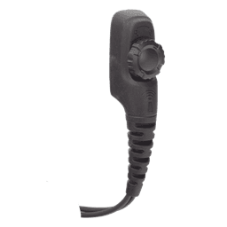 Micrófono-Audífono de 2 Hilos / Tubo Acústico Transparente / Grado Médico / PTT Separado / Conector Multipin