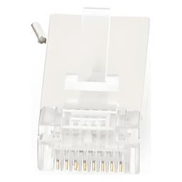 Conector RJ45 para Cable FTP/STP Categoría 5E - Blindado con Pin a Tierra