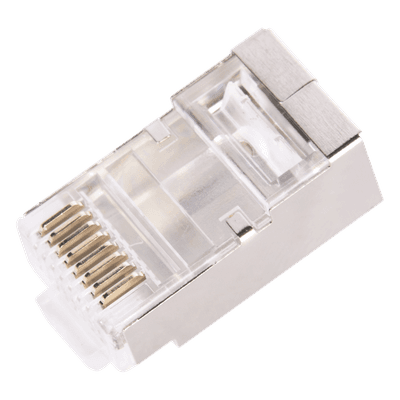 Conector RJ45 / Cat6 Blindado / FTP-STP / 100 Piezas / Industrial
