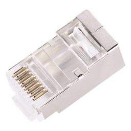 Conector RJ45 / Cat6 Blindado / FTP-STP / 100 Piezas / Industrial