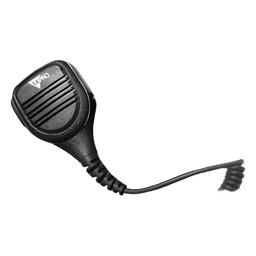 Micrófono-Bocina para Intemperie / IP54 / Cable Kevlar 40 kg / PTT para Guantes / Conector V03 / Retráctil