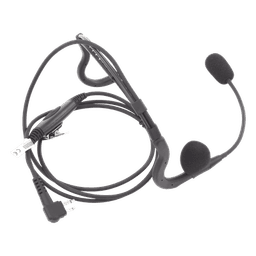 Diadema de Radio / Boom Flexible / Cable Kevlar / PTT en Línea / Uso Prolongado