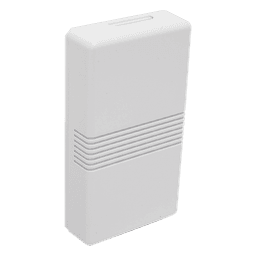 Módulo de relevador inalámbrico con dos relés SPDT para activar sirenas o indicadores remotos, compatible con paneles LYNX