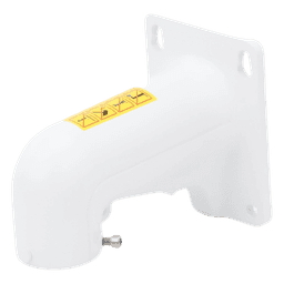 Montaje de Pared de Brazo Corto para Domos PTZ TURBOHD e IP de 4" (Pulgadas) / Compatible con epcom y HIKVISION