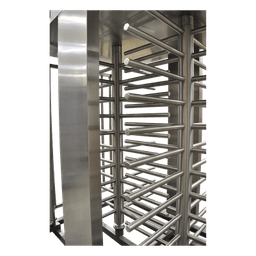 Torniquete de Cuerpo Completo / Doble Acceso / Acero Inoxidable 304 / 30 Personas/min / Interior/Exterior / 4 Ejes de Seguridad / 2.31 x 1.46 x 2.2 m (7.58 x 4.79 x 7.22 ft) / 800 kg (1763.7 lb)