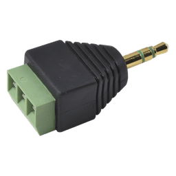 Adaptador para Audio y Video de 3.5 mm con Terminal Atornillable