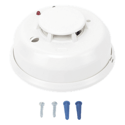 Detector dual de humo y calor inalámbrico / Serie 5800 / Térmico fijo 57°C / Batería litio CR123A / UL 268
