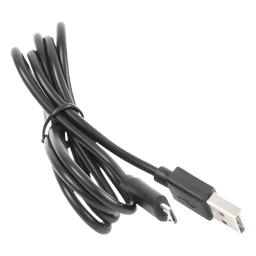 Cable programador y cargador USB a Micro USB color negro