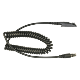 Cable para auricular HDS-EMB con atenuación de ruido para radios Motorola HT-750/ 1250/ 1550, PRO-5150/ 5550/ 7150/ 9150, MTX-850LS, PTX-700/ 760/ 780, Baofeng.