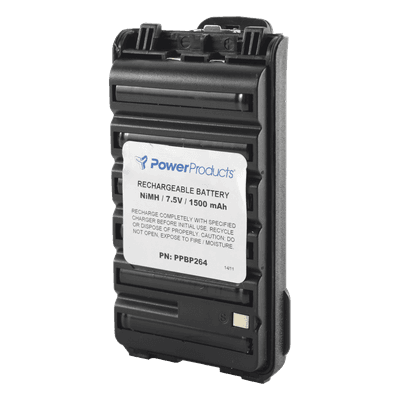 Batería Ni-MH para Radios ICOM IC-F3003/4003, F3103D/4103D, F3210D/4210D, 1500 mAh.